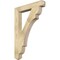 Ekena Millwork Olympic Craftsman Rough Sawn Bracket, Douglas Fir, 4"W x 28"D x 40"H BKT04X28X40OLY04RDF - alternate 1